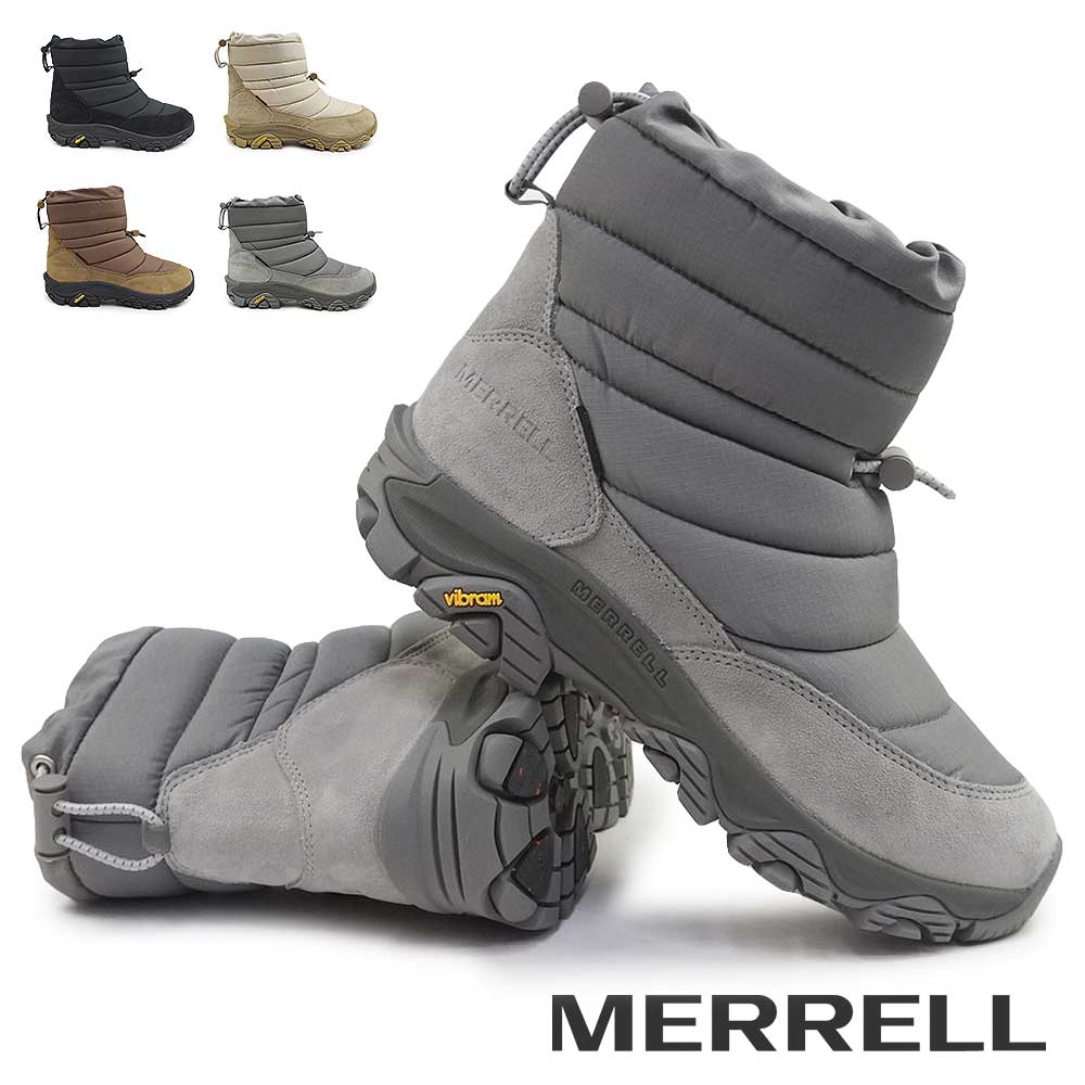 メレル 防水 ブーツ コールドパック 3 ゼロ サーモ トール ウォータープルーフ メンズ レディース MERRELL COLDPACK 3 ZERO THERMO TALL WATERPROOF