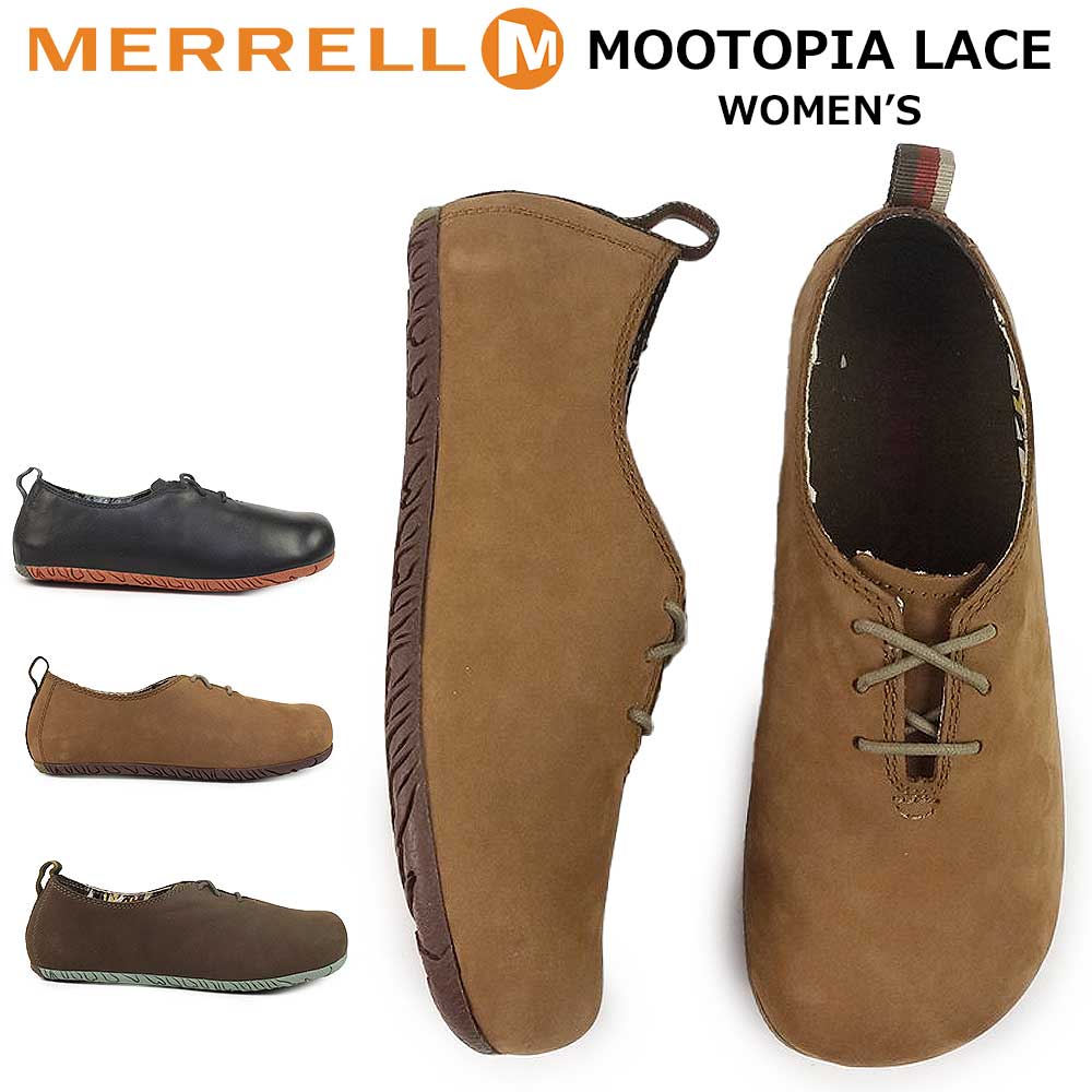 【ブラックフライデー】メレル 靴 レディース スニーカー ムートピア レース カジュアルシューズ ベアフットシューズ MERRELL MOOTOPIA LACE25秋冬新作