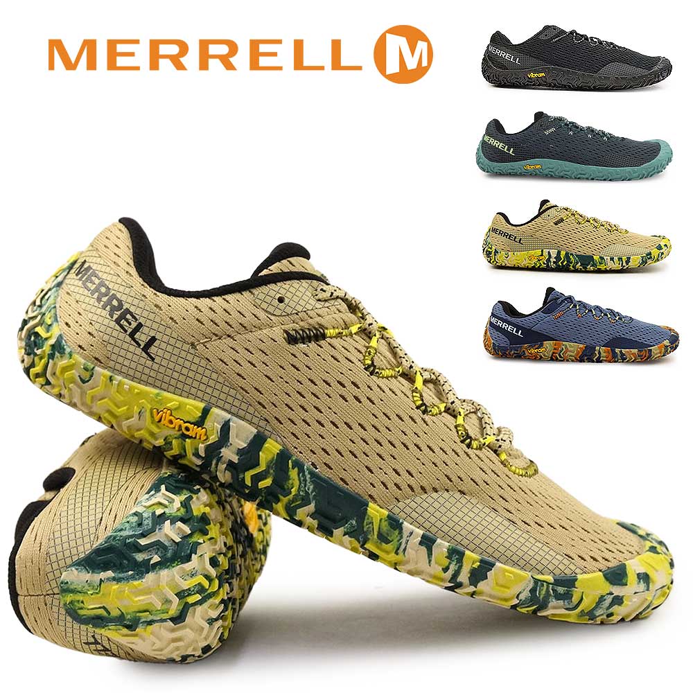 メレル メンズ スニーカー ベイパー グローブ 6 素足 アウトドア ベアフットシューズ ローカット 薄底 MERRELL VAPOR GLOVE 6