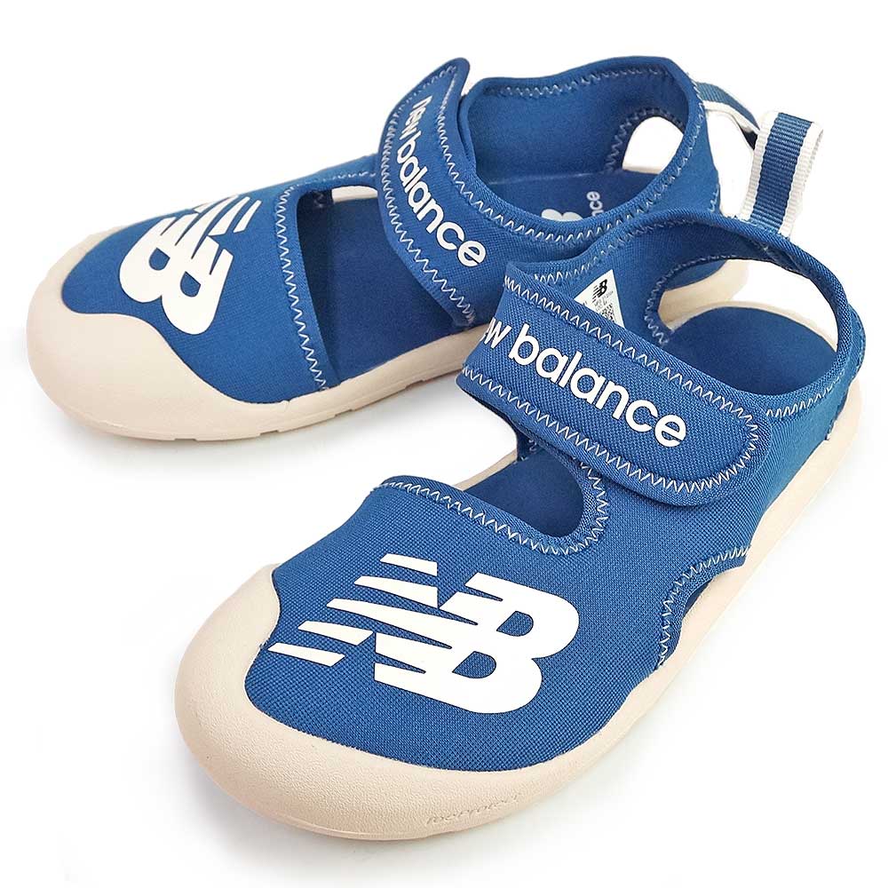 ニューバランス キッズ サンダル SYFCRS B1 ジュニア メッシュ シンプル マジックテープ スポーツサンダル new balance CRSR v1 Sandal B1