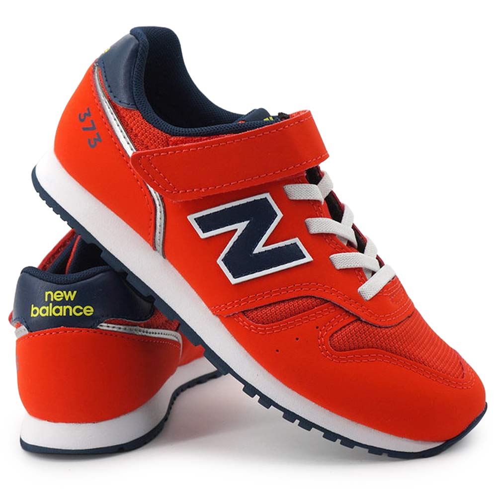 ニューバランス キッズ スニーカー Y373 9Y2 373 v2 Bungee with Top Strap ジュニア 子供靴 シンプル 面ファスナー 26秋冬新作 new balance 373 Bungee with Top Strap