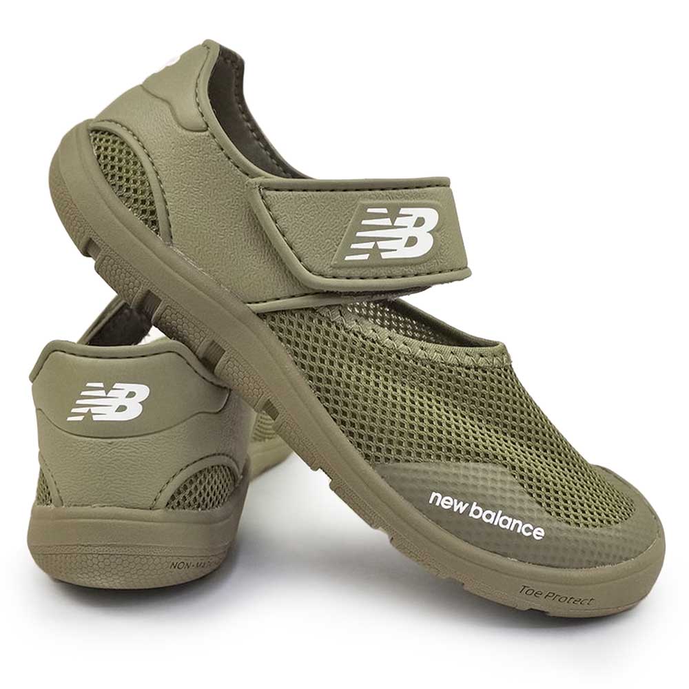 ニューバランス キッズ サンダル YO208 TB2 ジュニア メッシュ マジックテープ スポーツサンダル new balance 208 Hook and Loop
