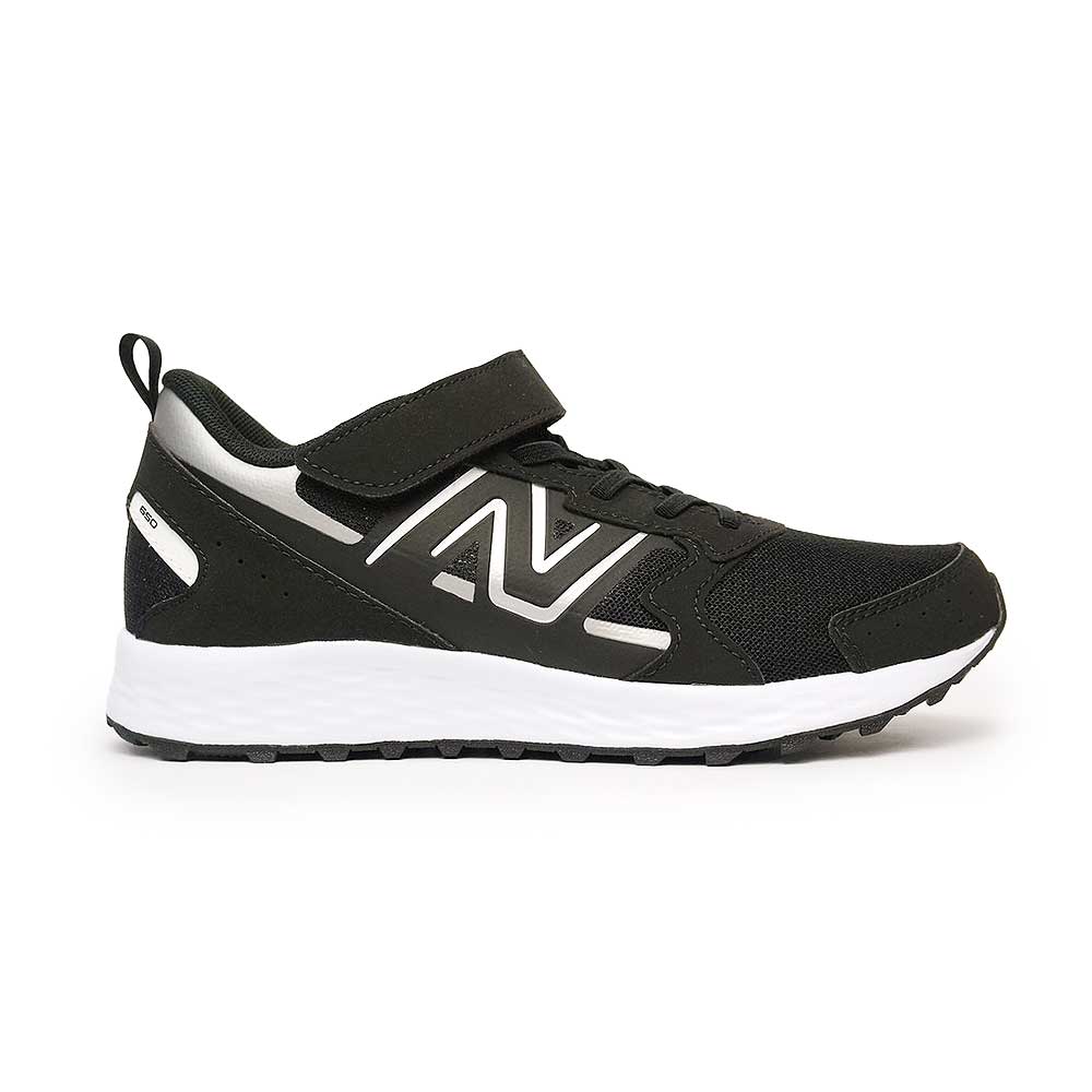 【決算セール】ニューバランス キッズ スニーカー YU650 ジュニア マジックテープ ゴム紐 メッシュ 通気性 new balance