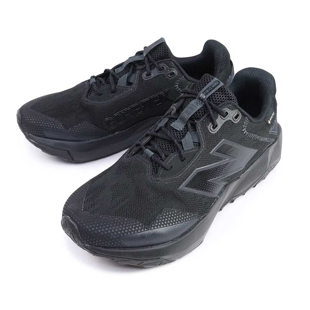 【年末大感謝祭】ニューバランス メンズ 防水スニーカー MTNTRG B6 4E GTX 黒 トレイルラン 幅広 普段履き new balance
