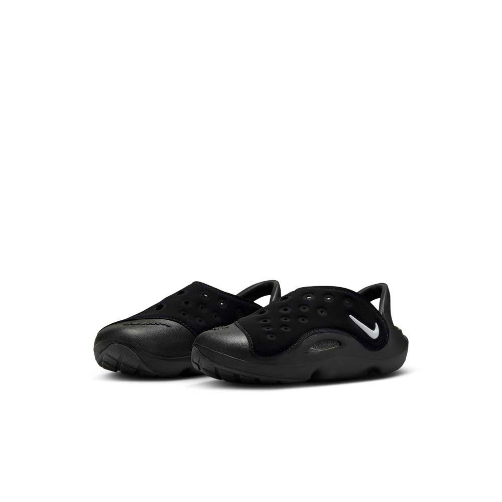 ナイキ キッズ サンダル アクアスウッシュPS FN0876 002 男の子 女の子 黒 軽量 NIKE Aqua Swoosh (PS)