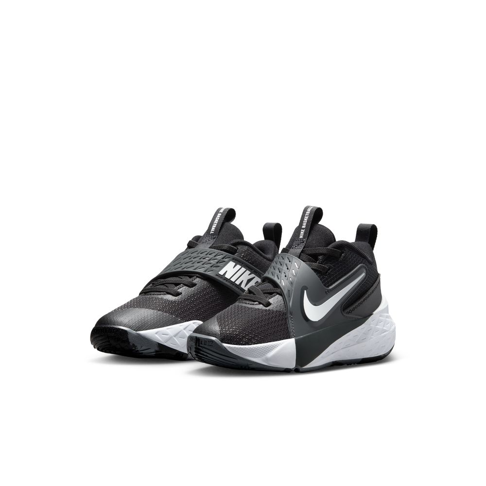 ナイキ キッズ スニーカー チームハッスルD12PS HF6280 002 黒 バスケットシューズ NIKE AIR MAX SC
