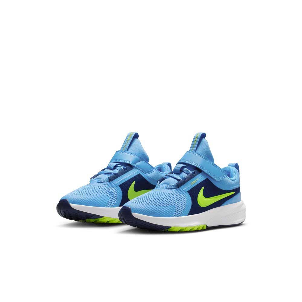 【ブラックフライデー】ナイキ キッズ スニーカー スターランナー5 PS HF7005 400 水色 ブルー ランニング 子供靴 NIKE STAR RUNNER 5 PSNIKE STAR RUNNER 5 PS25秋冬新作