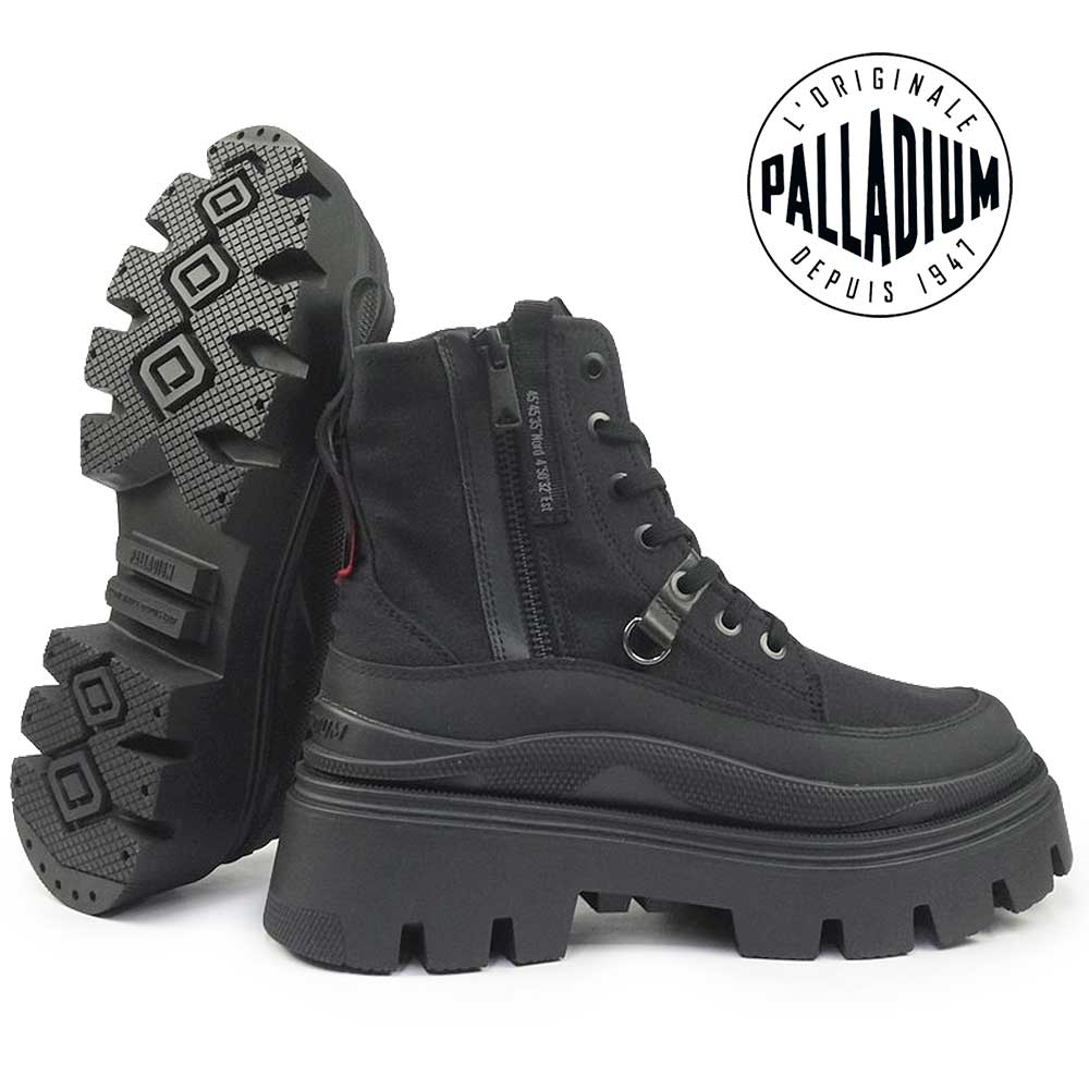 パラディウム スニーカー レディース PALLASQUAD ZIP TX 99532 厚底 26秋冬新作 PALLADIUM 