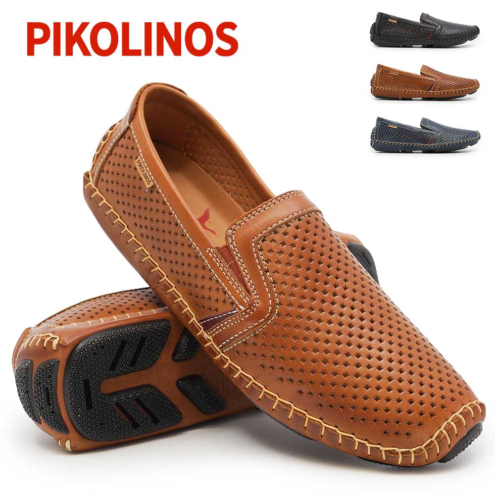 【決算セール】ピコリノス 靴 メンズ モカシン へレス PK-121 09Z-3100 ローファー スリッポン 26春夏新作 PIKOLINOS JEREZ