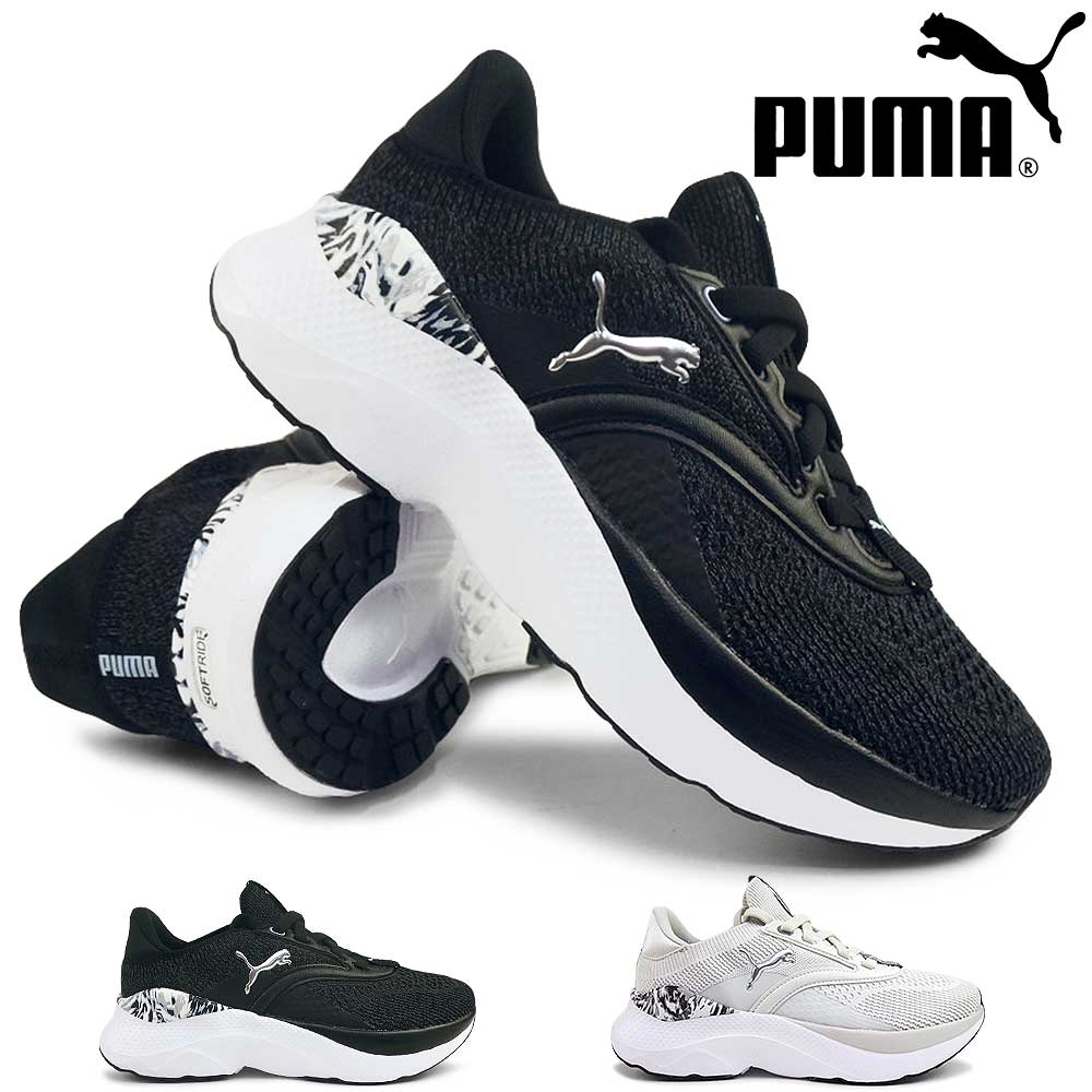 プーマ レディース スニーカー 311970 ソフトライド メイブ ミスティック ウィメンズ 軽量 PUMA SOFTRIDE HARLI SLIP M ON WNS 25秋冬新作