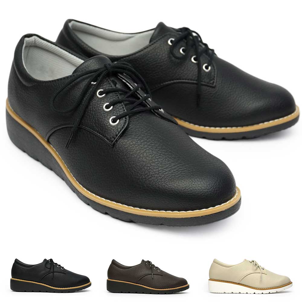 パンジー シューズ レディース FD101 軽量 レースアップ フェデフルール 婦人 Pansy fee des fleurs