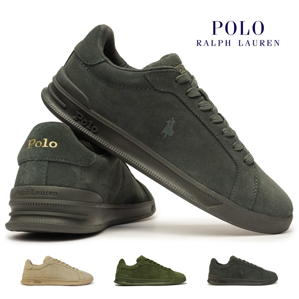 ポロ ラルフローレン レザースニーカー RA20 レトロランニング ヘリテージコート２ スエード クラシック メンズ POLO RALRH LAUREN HRT CT II-SK-ATH
