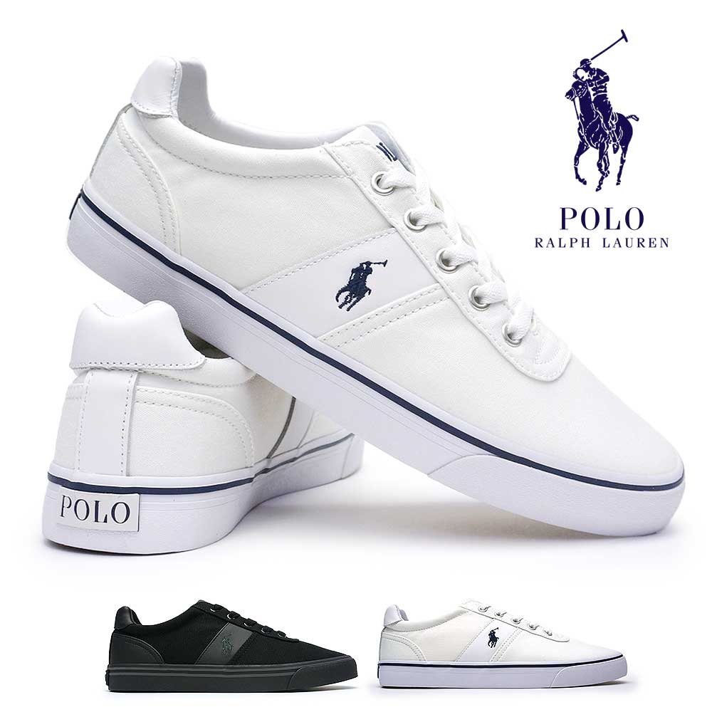 【ウィンターセール】ポロ ラルフローレン メンズ スニーカー RA31 ハンフォード キャンバス シンプル POLO RALPH LAUREN HANFORD