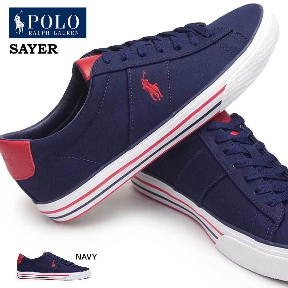 【ウィンターセール】ポロ ラルフローレン メンズ スニーカー RB86 セイヤー キャンバス 定番 POLO RALPH LAUREN SAYER-SK-VLC
