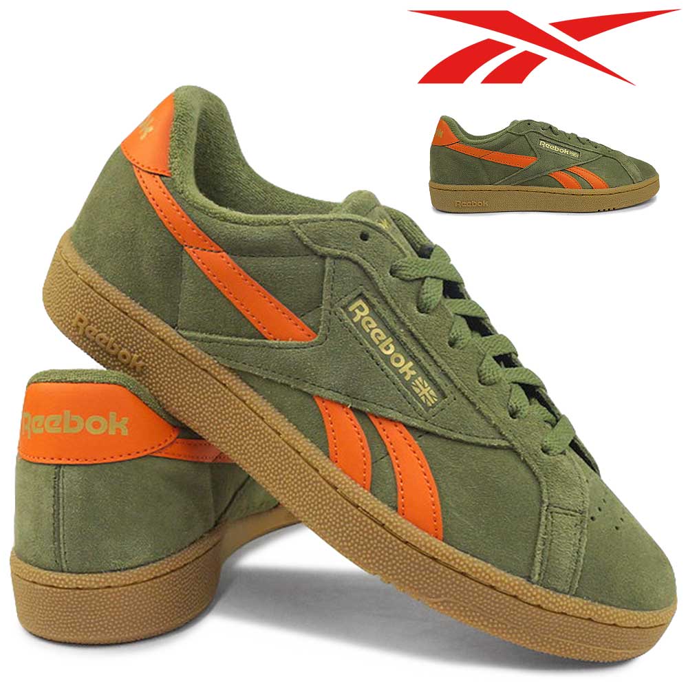 【ウィンターセール】リーボック スニーカー クラブシー グラウンズ UK メンズ レディース 天然皮革 25秋冬新作 Reebok CLUB C GROUNDS UK