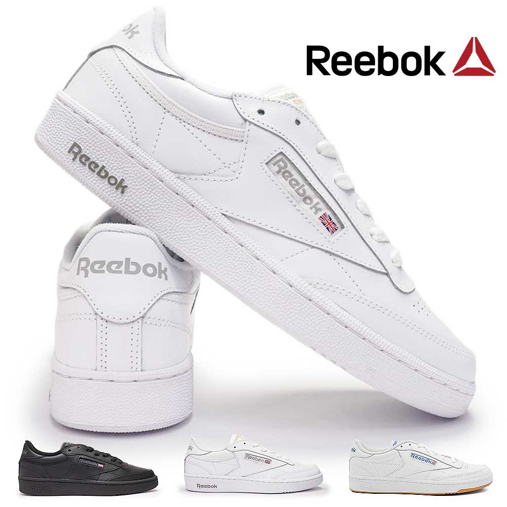 リーボック クラブシー85 メンズ レディース スニーカー レザー ユニセックス モノトーン クラシック 26春夏新作 Reebok CLUB C85
