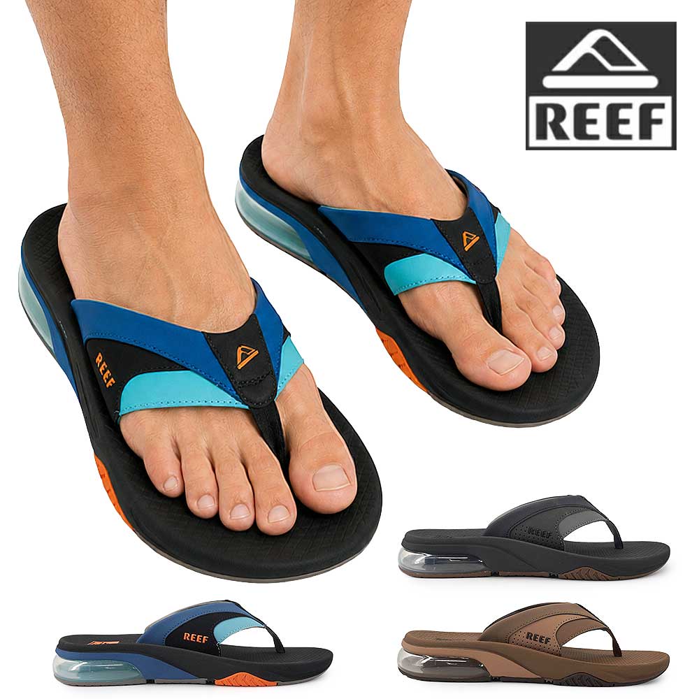 【決算セール】リーフ トングサンダル メンズ FANNING + ビーチサンダル エアークッション 26春夏新作 REEF FANNING+
