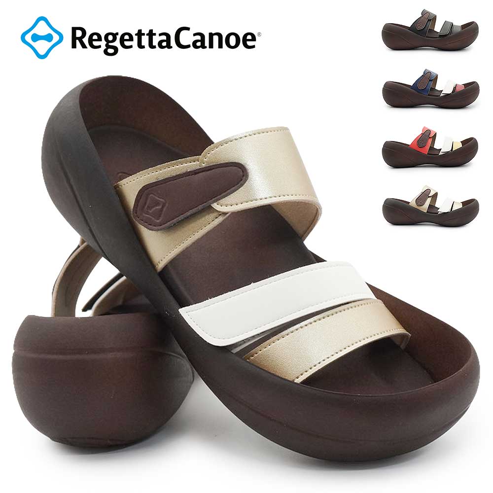 リゲッタカヌー サンダル レディース CJBF5148a 日本製 ビッグフット トリコロールサンダル 26春夏新作 Regetta Canoe