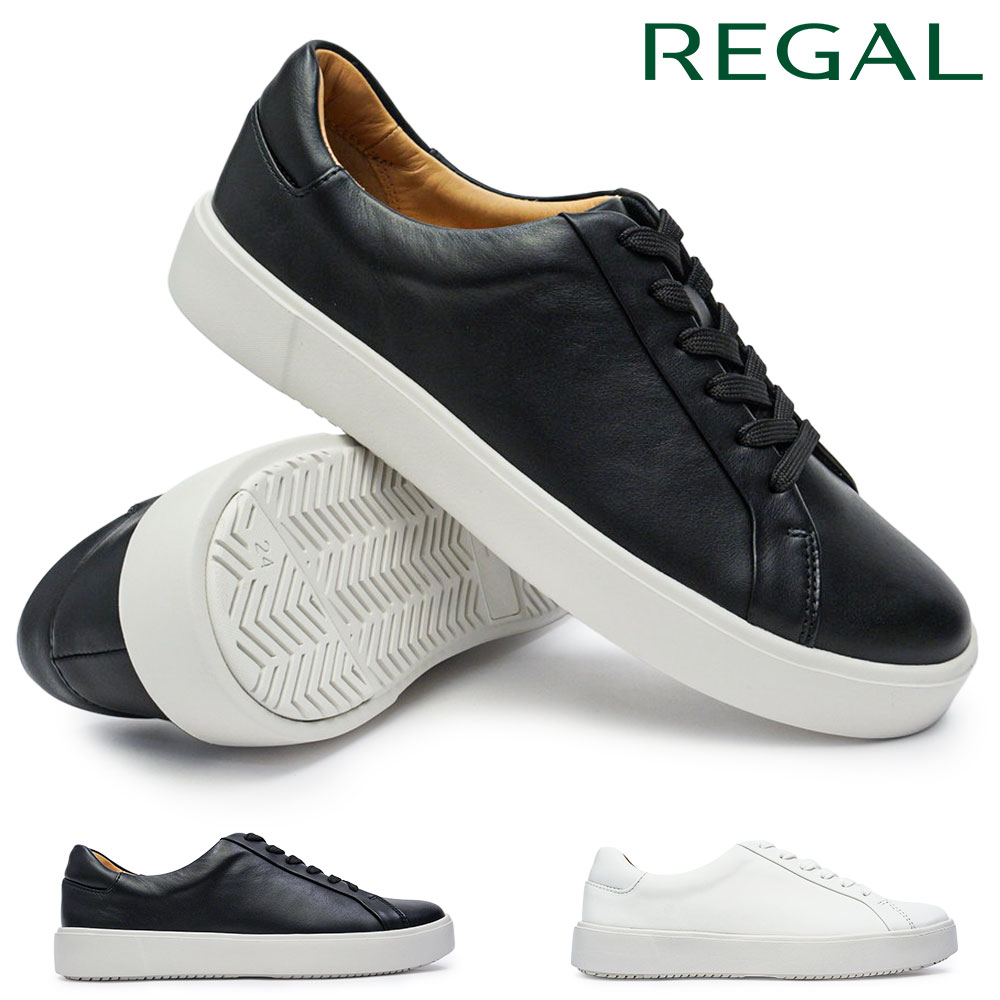 リーガル 靴 レディース レザースニーカー BF01 本革 きれいめ 通勤 歩きやすい シンプル REGAL 