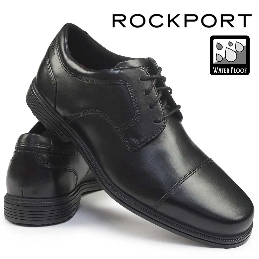 ロックポート 靴 メンズ 防水 テイラー ウォータープルーフ キャップ トゥ ビジネスシューズ 25秋冬新作 ROCKPORT TAYLOR WP CAP TOE