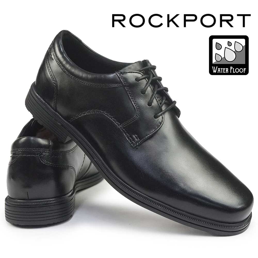 ロックポート 靴 メンズ 防水 テイラー ウォータープルーフ プレーン トゥ ビジネスシューズ 25秋冬新作 ROCKPORT TAYLOR WP PLAIN TOE