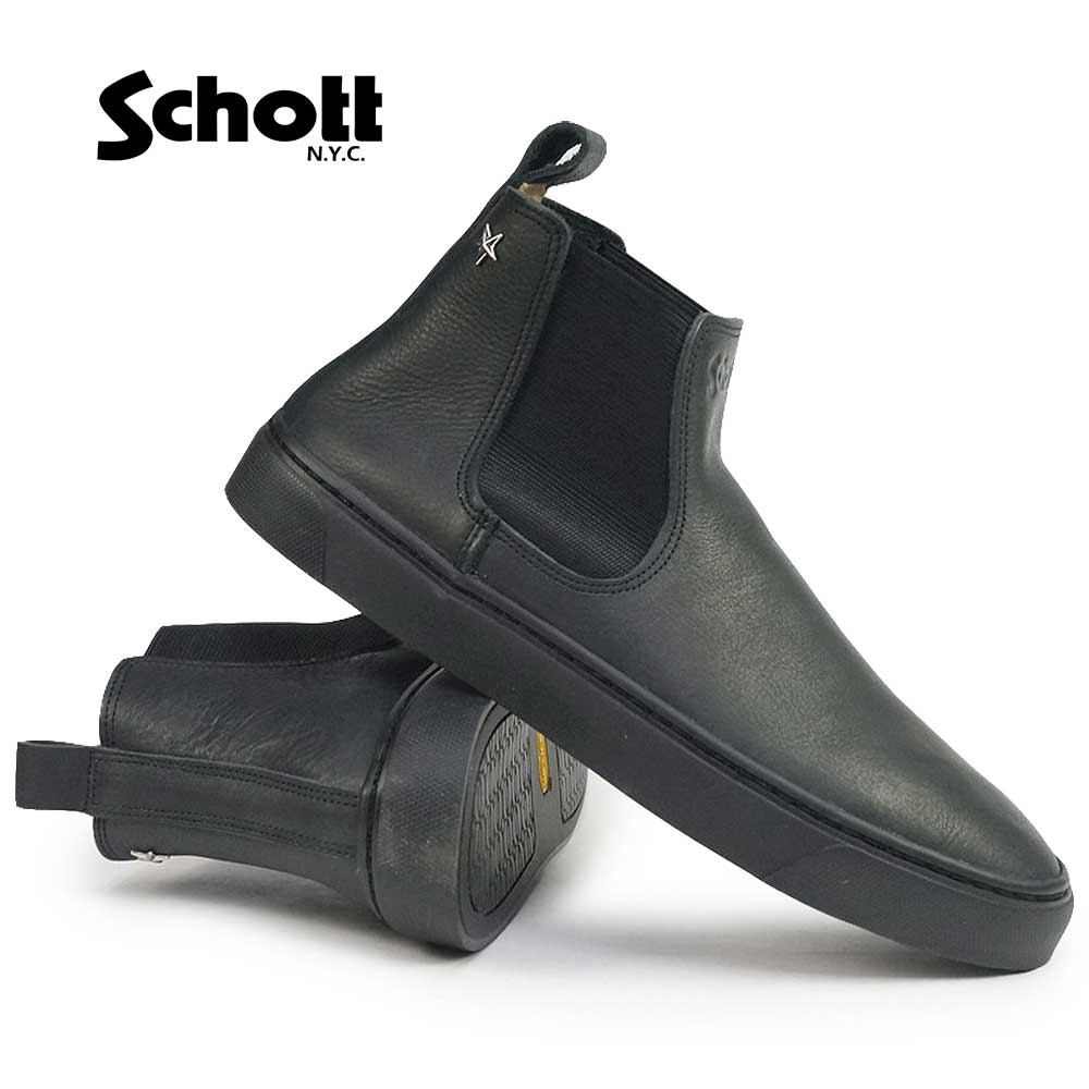 ショット メンズ スニーカー S25303 Voyager Chelsea 日本製 Schott 
