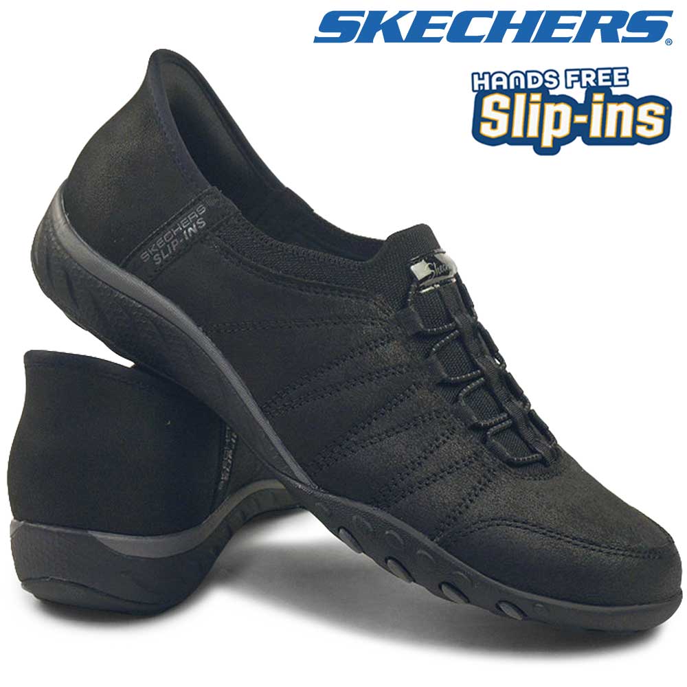 スケッチャーズ スリップインズ レディース スニーカー 100615 スリッポン ブリーズ イージー ホームボディ SKECHERS BREATHE-EASY-HOME-BODYSKECHERS BREATHE-EASY-HOME-BODY25秋冬新作