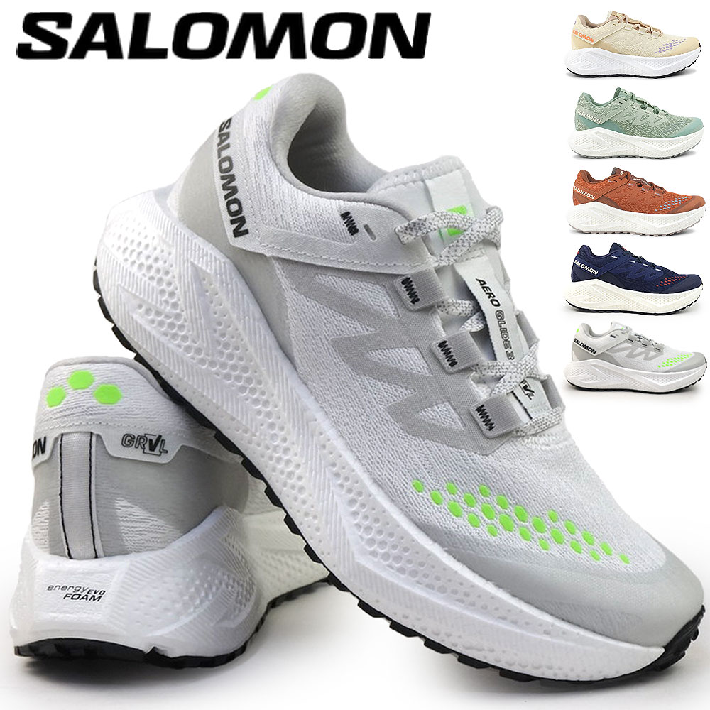 サロモン スニーカー レディース エアログライド 3 グラベル ローカット ランニング ジョギング SALOMON AERO GLIDE 3 GRVL