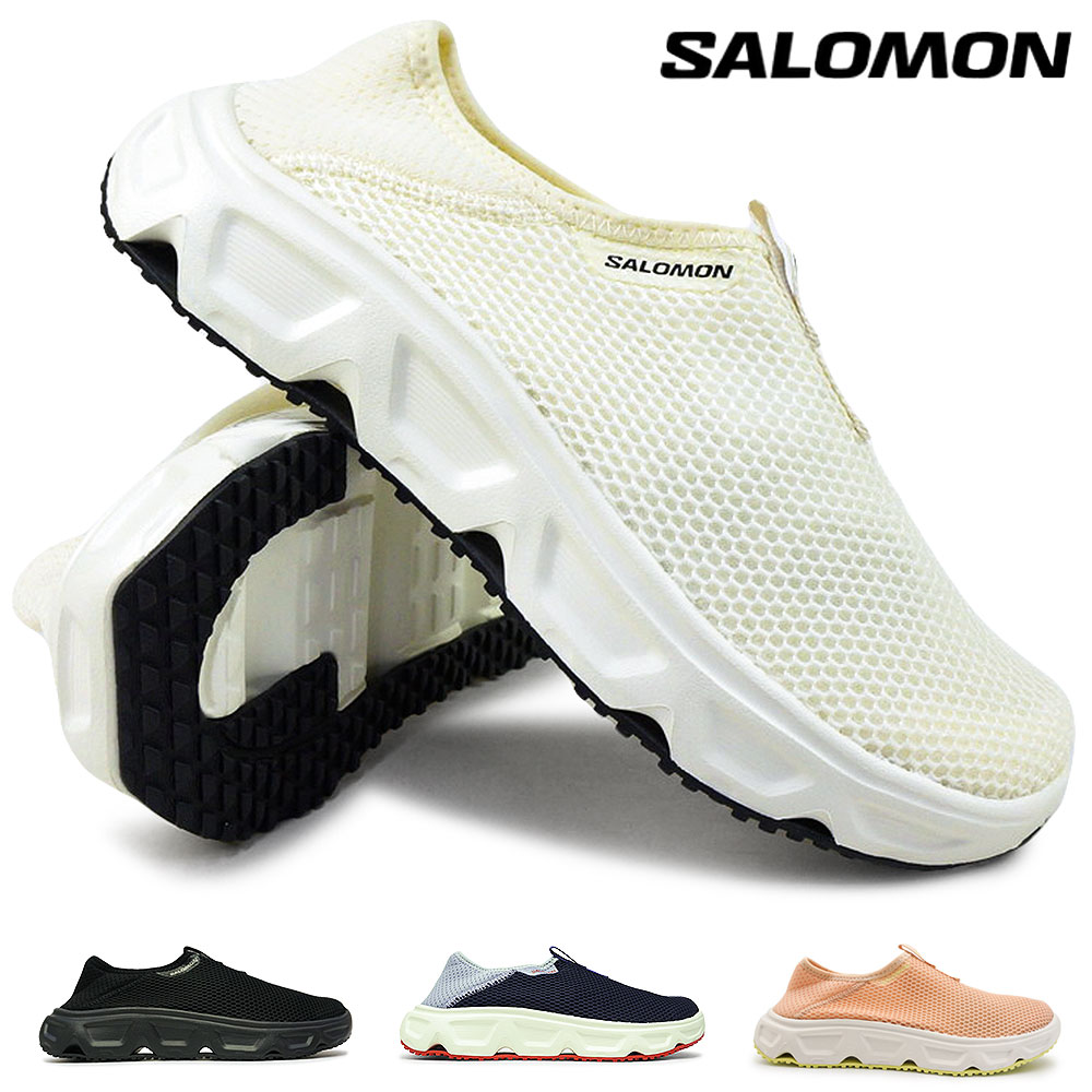 【夏準備セール】サロモン レディース スニーカー REELAX MOC 6.0 W スリッポン リカバリーシューズ SALOMON 