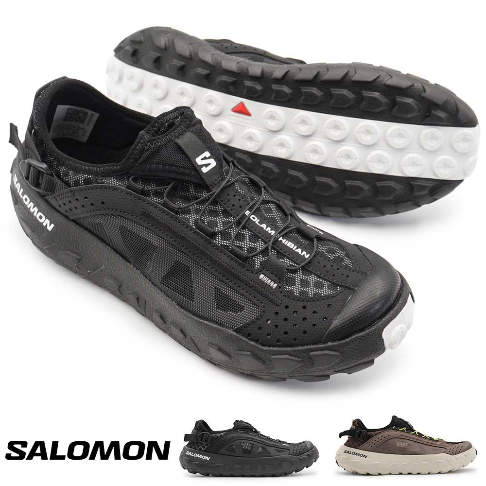 サロモン スニーカー ウォーターシューズ メンズ ソランフィビアン アウトドア 速乾 水陸両用 軽量 26春夏新作 SALOMON SOLAMPHIBIAN
