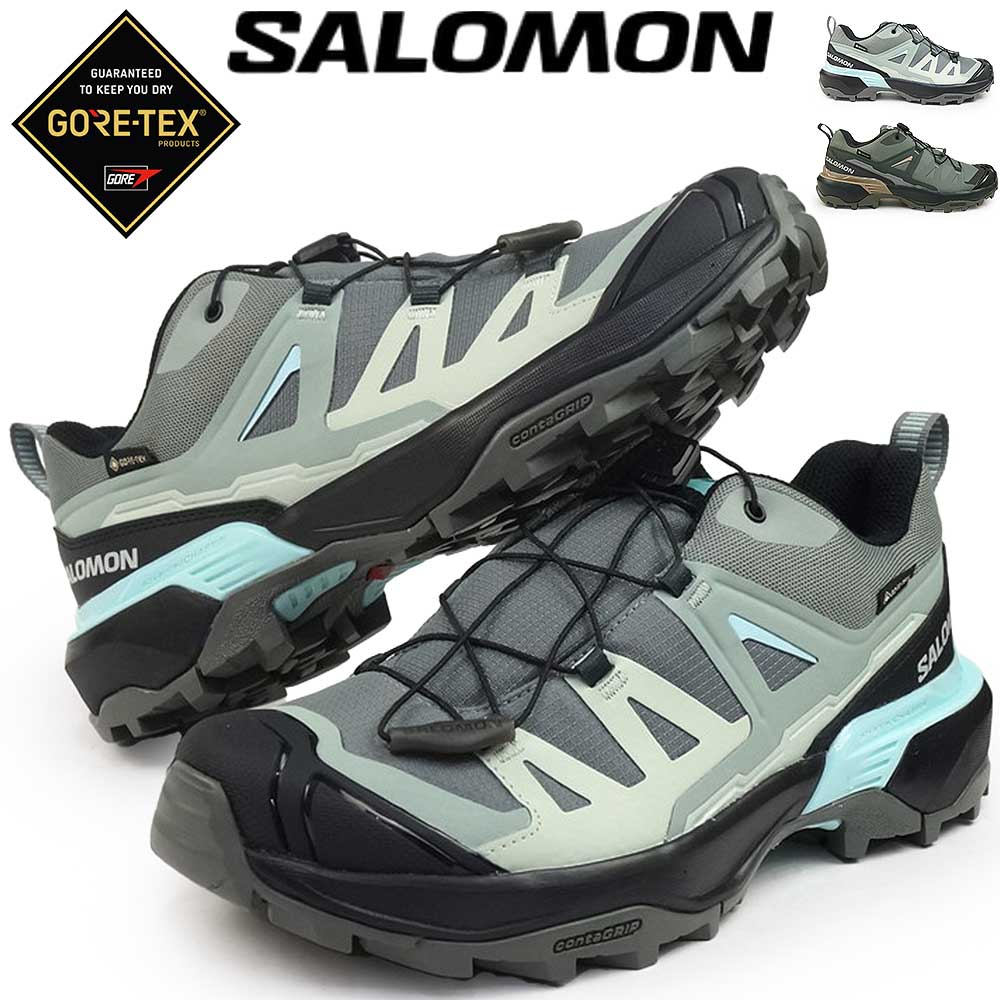 サロモン 防水 レディース ゴアテックス X ウルトラ 360 GTX W ローカット ハイキング トレッキング 登山 アウトドア ゴア SALOMON X ULTRA 360 GTX W25秋冬新作
