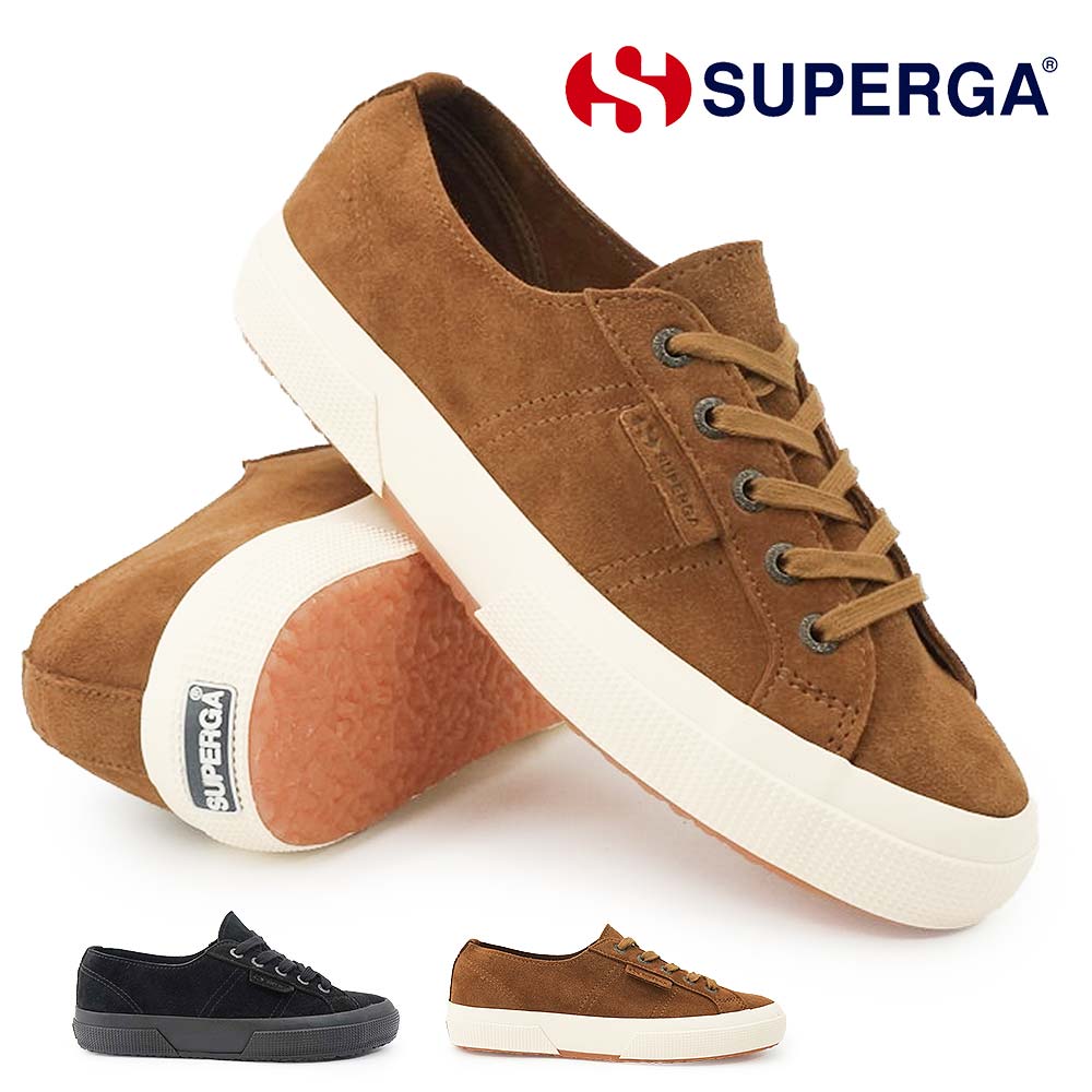 【オータムセール】スペルガ 2750 スニーカー レディース スエード S81717W ローカット きれいめ 26秋冬新作 SUPERGA 