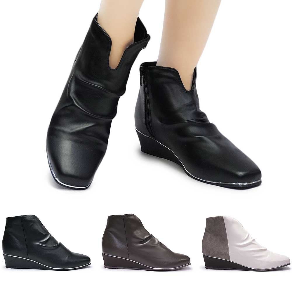 【年末大感謝祭】テーン 靴 ブーツ レディース TＮ4023 撥水 防菌 防臭 保温 スクエアトゥ シンプル tehen