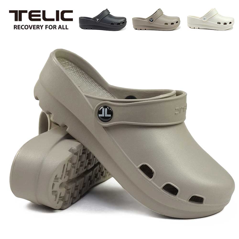 【ブラックフライデー】テリック サンダル コンフィサボ メンズ リカバリーサンダル レディース COMFY SABOT 厚底 軽量 TELIC 