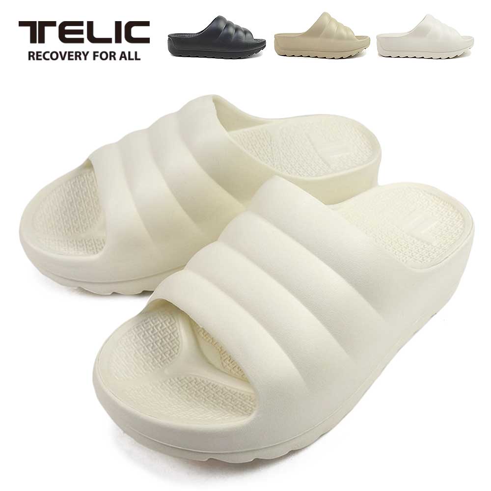 テリック サンダル W-CLOUD メンズ リカバリーサンダル レディース ダブルクラウド 厚底サンダル 軽量 TELIC 