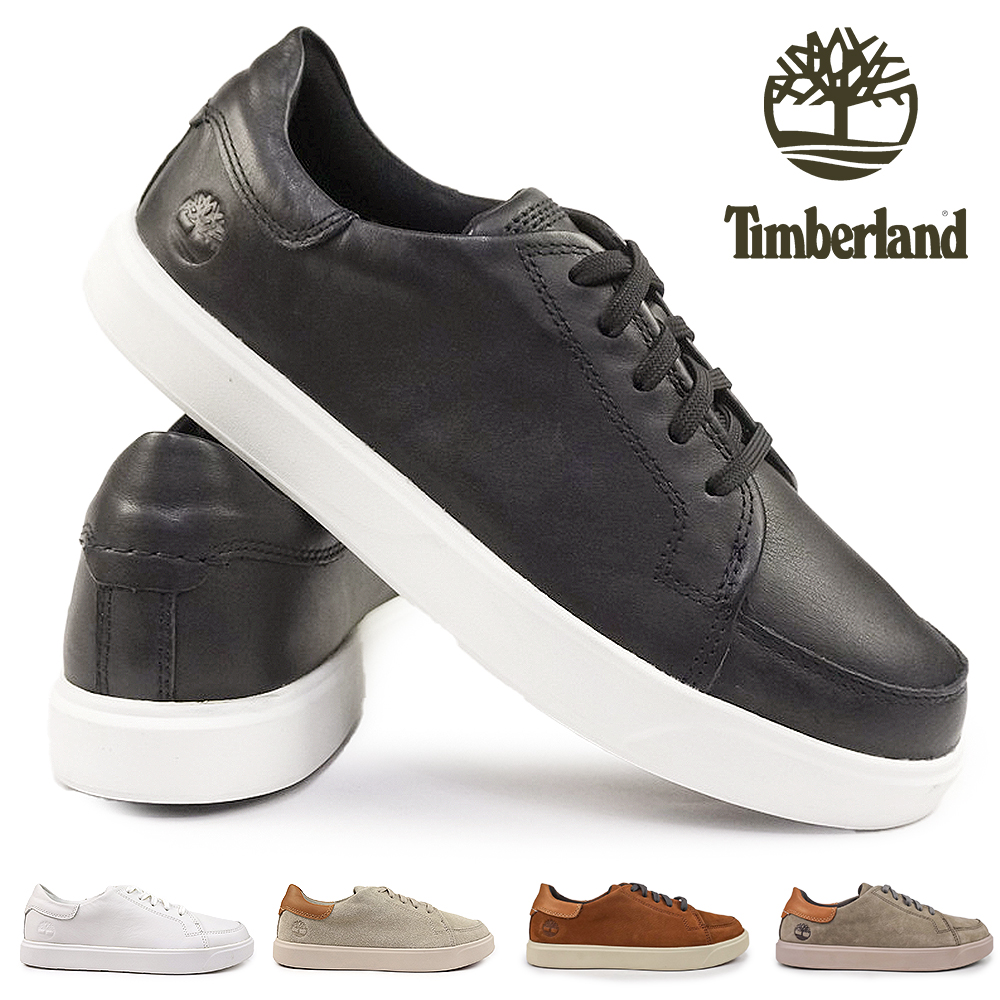 【ブラックフライデー】【25年秋冬新作】 ティンバーランド レザースニーカー エマソン ストリート ロー メンズ 0A6BVJ 本革 ボートシューズ