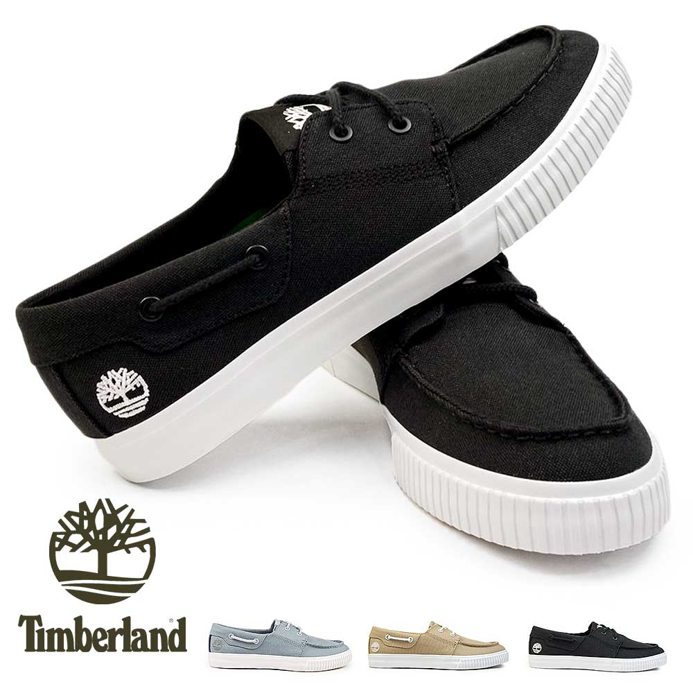 ティンバーランド メンズ デッキシューズ マイロ ベイ ロー ボート スニーカー キャンバス Timberland MYLO BAY LO BOAT