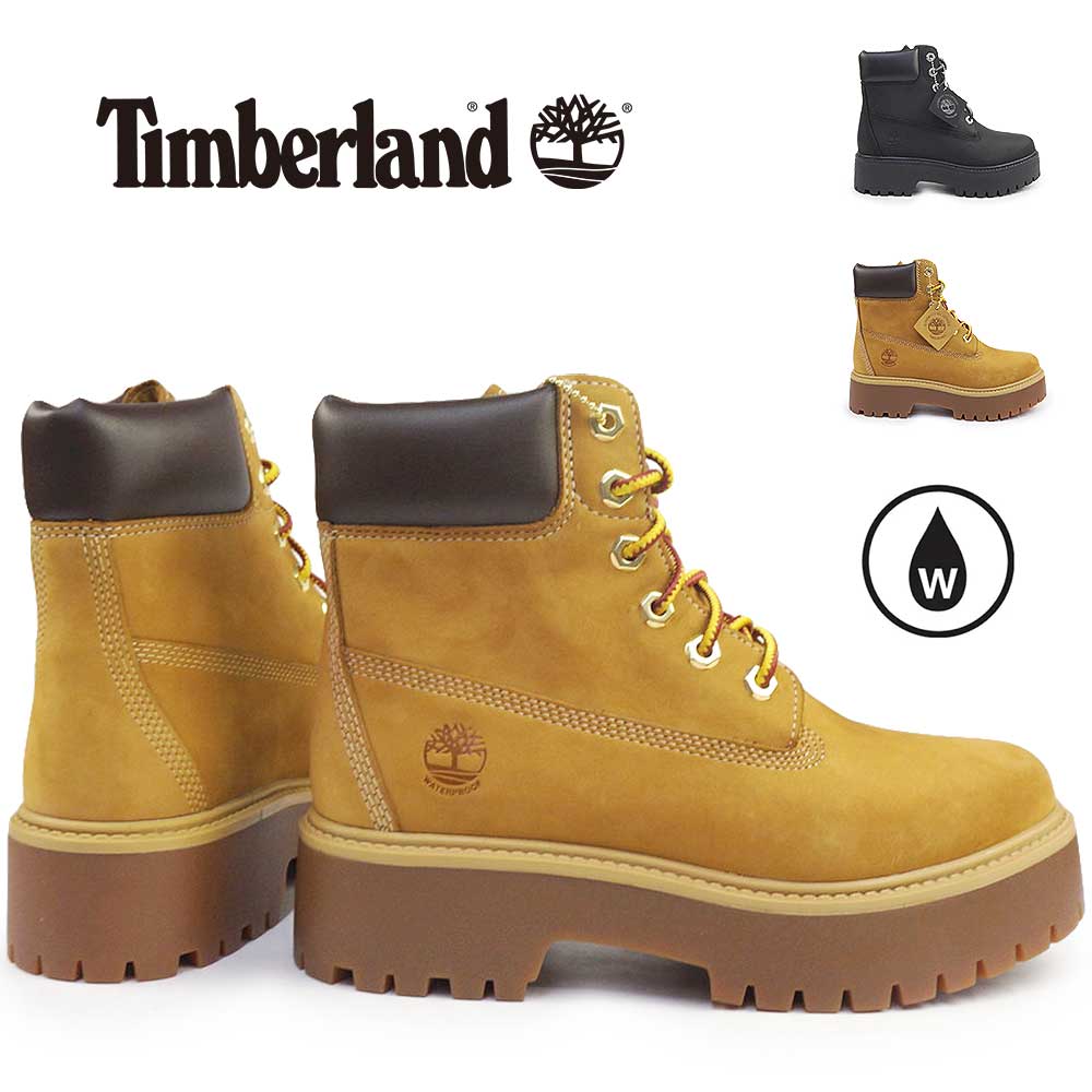 ティンバーランド ブーツ レディース ストーンストリート 6インチ ウォータープルーフ ブーツ 厚底 防水 26春夏新作 Timberland StoneStreet 6inch Waterproof Boots