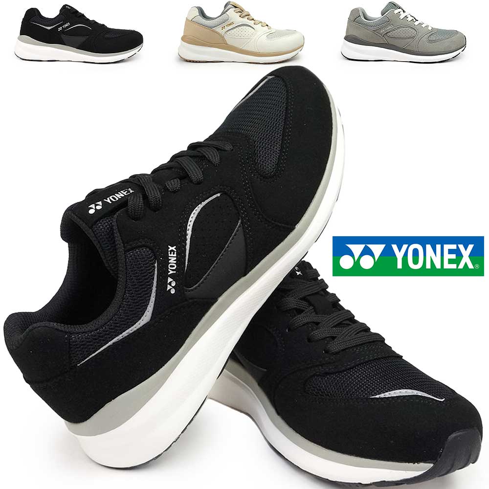 ヨネックス レディース ウォーキングシューズ パワークッション スニーカー SHW123 幅広 3.5E 撥水 YONEX YNK