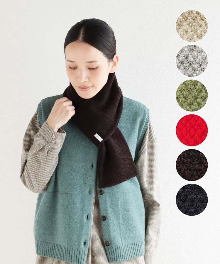 nofl かのこ編み襟巻き