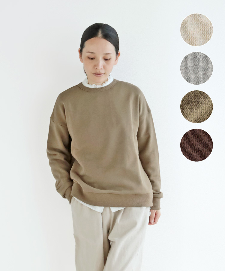 nofl JAPAN MADE 裏毛クルーネックプルオーバー