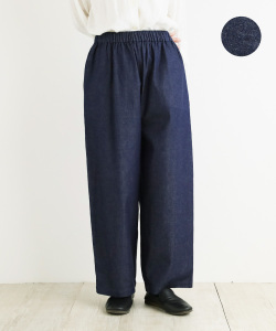 nofl コットンデニムイージーパンツ