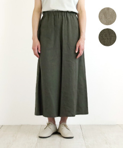 nofl フレンチリネンワイドパンツ