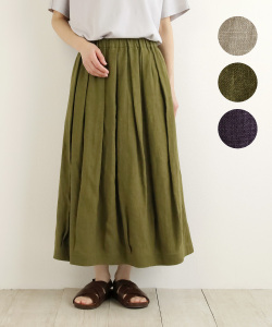 nofl フレンチリネンバルーンスカート