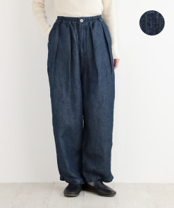 nofl リネンデニムパンツ