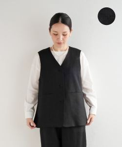 nofl リトアニアリネンベスト