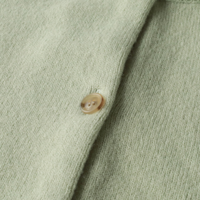 nofl】アルパカウールクルーネックカーディガン 644003620