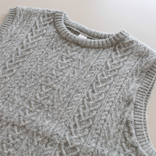 gasa リネンのベスト　新品 gasa ガサ リネンベスト