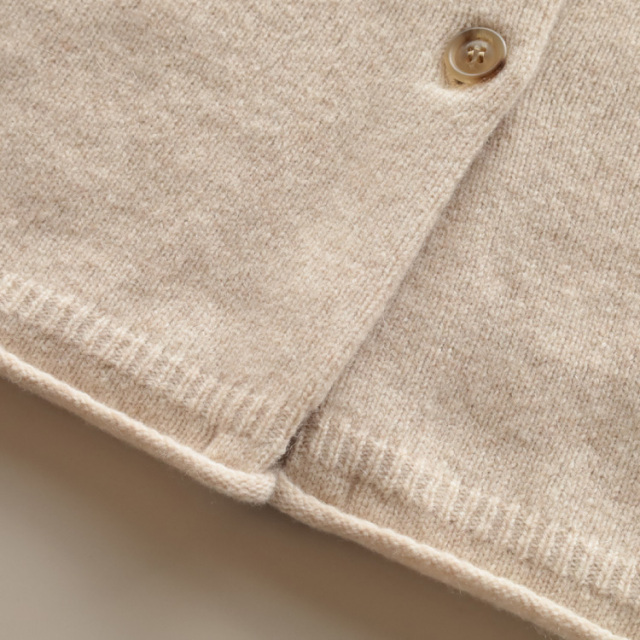 nofl】ウールカシミヤクルーネックベスト 644003830 | ナチュラル服