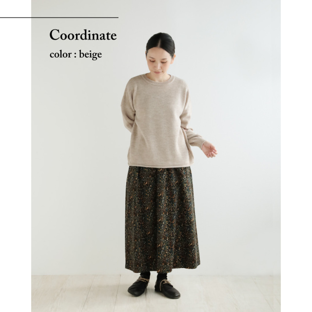 nofl】アルパカウール丸首プルオーバー 644003880 | ナチュラル服通販